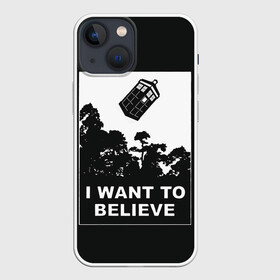 Чехол для iPhone 13 mini с принтом Я хочу верить в Екатеринбурге,  |  | doctor who | i want to believe | serial | доктор кто | путешествия во времени | секретные материалы | сериал | сериалы | фантастика