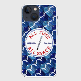 Чехол для iPhone 13 mini с принтом Doctor Who Pattern в Екатеринбурге,  |  | Тематика изображения на принте: doctor who | serial | доктор кто | путешествия во времени | сериал | сериалы | фантастика