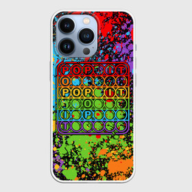 Чехол для iPhone 13 Pro с принтом POP IT БРЫЗГИ КРАСОК | ПОП ИТ в Екатеринбурге,  |  | pop it | popit | simple dimpl | антистресс | игрушка | краска | поп ит | попит | пузырчатая плёнка | пупырка | симпл димпл | симплдимпл