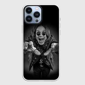 Чехол для iPhone 13 Pro Max с принтом OZZY OSBOURNE в Екатеринбурге,  |  | black | black sabbath | dark | fear | hand | metal | music | osbourne | punk | rock | дедушка | металл | музыка | озборн | оззи | панк | рок | ужас | черный