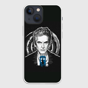 Чехол для iPhone 13 mini с принтом Питер Капальди в Екатеринбурге,  |  | doctor who | serial | доктор кто | путешествия во времени | сериал | сериалы | фантастика