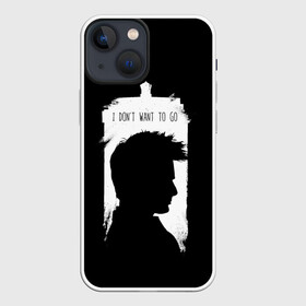 Чехол для iPhone 13 mini с принтом Я не хочу идти в Екатеринбурге,  |  | doctor who | serial | доктор кто | путешествия во времени | сериал | сериалы | фантастика