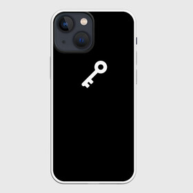 Чехол для iPhone 13 mini с принтом Ключ   Цитаты великих в Екатеринбурге,  |  | для брата | для друга | ключ подходит ко всем замкам | минимализм | смешно