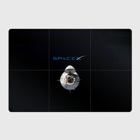 Магнитный плакат 3Х2 с принтом SpaceX Dragon 2 в Екатеринбурге, Полимерный материал с магнитным слоем | 6 деталей размером 9*9 см | rocket | ship | space | spaceship | spacex | икс | корабль | космический | космос | ракета | спейс