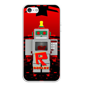 Чехол для iPhone 5/5S матовый с принтом ROBO | ROBLOX | РОБЛОКС (Z) в Екатеринбурге, Силикон | Область печати: задняя сторона чехла, без боковых панелей | game | gamer | roblox | robo | simulator | игра | конструктор | роблок | роблокс | робо | симулятор | строительство | фигура