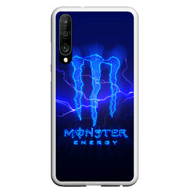 Чехол для Honor P30 с принтом MONSTER ENERGY МОЛНИЯ в Екатеринбурге, Силикон | Область печати: задняя сторона чехла, без боковых панелей | monster | monster energy | монстер | монстер енерджи | монстер енэрджи | монстер энерджи | энергетик | энергетический напиток