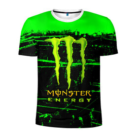 Мужская футболка 3D спортивная с принтом MONSTER ENERGY NEON LOGO в Екатеринбурге, 100% полиэстер с улучшенными характеристиками | приталенный силуэт, круглая горловина, широкие плечи, сужается к линии бедра | Тематика изображения на принте: monster | monster energy | монстер | монстер енерджи | монстер енэрджи | монстер энерджи | неон | энергетик | энергетический напиток