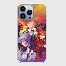 Чехол для iPhone 13 Pro с принтом Евангелион в Екатеринбурге,  |  | neon genesis evangelion | аниме | аска лэнгли сорью | евангелион | манга | рей аянами | синдзи икари