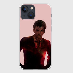 Чехол для iPhone 13 mini с принтом David Tennant в Екатеринбурге,  |  | doctor who | serial | доктор кто | путешествия во времени | сериал | сериалы | фантастика