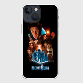 Чехол для iPhone 13 mini с принтом Doctor who team в Екатеринбурге,  |  | doctor who | serial | доктор кто | путешествия во времени | сериал | сериалы | фантастика