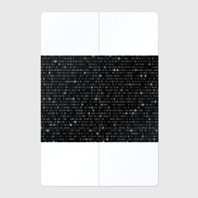 Магнитный плакат 2Х3 с принтом Бинарный код в Екатеринбурге, Полимерный материал с магнитным слоем | 6 деталей размером 9*9 см | matrix | бинарный код | единица | единицы | матрица | нули | нули и единицы | нуль
