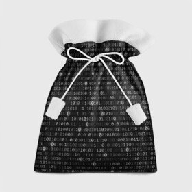 Подарочный 3D мешок с принтом Бинарный код в Екатеринбурге, 100% полиэстер | Размер: 29*39 см | matrix | бинарный код | единица | единицы | матрица | нули | нули и единицы | нуль