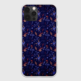Чехол для iPhone 12 Pro Max с принтом Абстрактный растительный узор в Екатеринбурге, Силикон |  | абстракция | дудл | дудлинг | дудлы | завитки | завитушки | орнамент | растительный | узор | узорчик | хохлома | цветочный