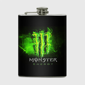 Фляга с принтом MONSTER ENERGY NEON | НЕОН в Екатеринбурге, металлический корпус | емкость 0,22 л, размер 125 х 94 мм. Виниловая наклейка запечатывается полностью | Тематика изображения на принте: monster | monster energy | монстер | монстер енерджи | монстер енэрджи | монстер энерджи | неон | энергетик | энергетический напиток