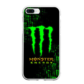 Чехол для iPhone 7Plus/8 Plus матовый с принтом MONSTER ENERGY NEON | МОНСТЕР в Екатеринбурге, Силикон | Область печати: задняя сторона чехла, без боковых панелей | monster | monster energy | монстер | монстер енерджи | монстер енэрджи | монстер энерджи | неон | энергетик | энергетический напиток