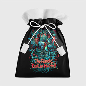 Подарочный 3D мешок с принтом The Black Dahlia Murder в Екатеринбурге, 100% полиэстер | Размер: 29*39 см | Тематика изображения на принте: death metal | tbdm | the black dahlia murder | группы | метал | музыка | рок