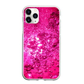 Чехол для iPhone 11 Pro матовый с принтом Розовые Пузырьки в Екатеринбурге, Силикон |  | Тематика изображения на принте: абстрактный розовый | неоновый розовый | розовая вода | розовый мир