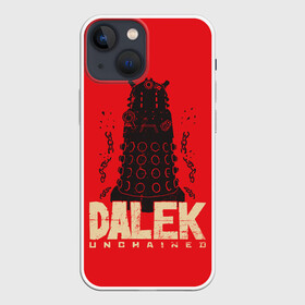 Чехол для iPhone 13 mini с принтом Dalek в Екатеринбурге,  |  | doctor who | serial | доктор кто | путешествия во времени | сериал | сериалы | фантастика