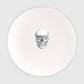 Тарелка с принтом Реалистичный рисунок Черепа в Екатеринбурге, фарфор | диаметр - 210 мм
диаметр для нанесения принта - 120 мм | skull | skull art | анатомия | анатомия головы | реалистичный череп | реальный череп | рисунок черепа | рок череп | череп | череп арт