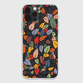 Чехол для iPhone 12 Pro Max с принтом Рисованная Осень в Екатеринбурге, Силикон |  | дерево | лес | листок | листопад | листья | осень