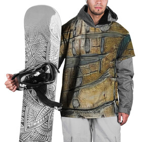 Накидка на куртку 3D с принтом Современное искусство в Екатеринбурге, 100% полиэстер |  | Тематика изображения на принте: абстрактный | абстракция | бежевый | картина | рисунок | светлый | серый | тренд