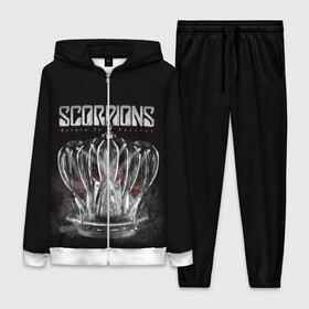 Женский костюм 3D с принтом SCORPIONS в Екатеринбурге,  |  | chainge | forever | germany | grunge | king | metal | music | punk | return | rock | scorpions | wind | ветер | германия | гранж | корона | метал | панк | перемен | рок | скорпионс | хард рок