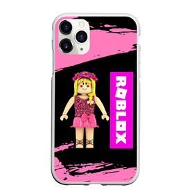 Чехол для iPhone 11 Pro Max матовый с принтом BARBIE | ROBLOX | РОБЛОКС (Z) в Екатеринбурге, Силикон |  | barbie | barby | game | gamer | roblox | simulator | игра | конструктор | роблок | роблокс | симулятор | строительство | фигура