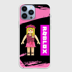 Чехол для iPhone 13 Pro Max с принтом BARBIE | ROBLOX | РОБЛОКС (Z) в Екатеринбурге,  |  | Тематика изображения на принте: barbie | barby | game | gamer | roblox | simulator | игра | конструктор | роблок | роблокс | симулятор | строительство | фигура