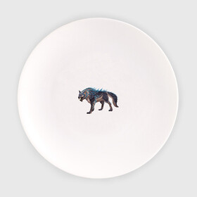 Тарелка с принтом Северный волк в Екатеринбурге, фарфор | диаметр - 210 мм
диаметр для нанесения принта - 120 мм | арт | божество | животное божество | лёд | рисунок | север | фантастический зверь | фантастическое животное | холод