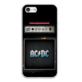 Чехол для iPhone 5/5S матовый с принтом Backtracks - AC/DC в Екатеринбурге, Силикон | Область печати: задняя сторона чехла, без боковых панелей | ac dc | acdc | acdc ас дс | angus | back in black | highway to hell | mckinnon | you | австралийская | ангус янг | ас дс | асдс | блюз | в форме | гитара | группа | крис слэйд | метал | молния | музыка | певец | рок | рок н ролл | стиви янг