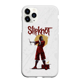 Чехол для iPhone 11 Pro матовый с принтом SLIPKNOT | СЛИПКНОТ (Z) в Екатеринбурге, Силикон |  | Тематика изображения на принте: joey jordison | rock | slipknot | джордисон джои | петля | рок | скользящий узел | слипкнот | тяжелый рок | удавка