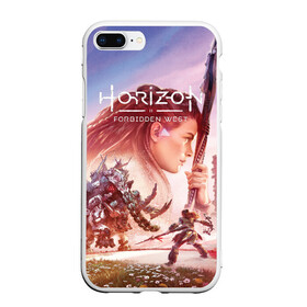 Чехол для iPhone 7Plus/8 Plus матовый с принтом Элой Horizon Forbidden West DE в Екатеринбурге, Силикон | Область печати: задняя сторона чехла, без боковых панелей | Тематика изображения на принте: aloy | bow | dinosaur | games | horizon forbidden west | hunt | nextgen | playstation 5 | ps5 | robot | zero dawn | горизонт | динозавр | запретный запад | игры | лук | некстген | нулевой рассвет | охота | плейстейшен 5 | пс5 | робот | элой