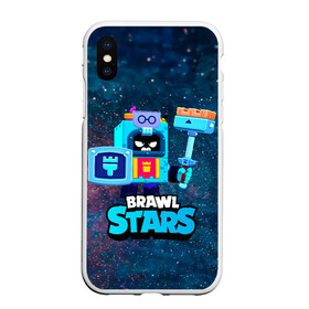 Чехол для iPhone XS Max матовый с принтом ЭШ Ash Brawl Stars в Екатеринбурге, Силикон | Область печати: задняя сторона чехла, без боковых панелей | ash | brawl | brawl stars | brawlstars | brawl_stars | аш | бравл | бравлстарс | эш