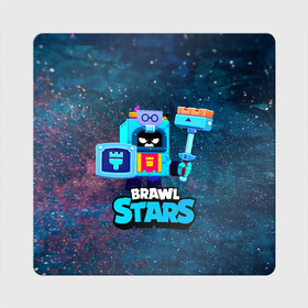 Магнит виниловый Квадрат с принтом ЭШ Ash Brawl Stars в Екатеринбурге, полимерный материал с магнитным слоем | размер 9*9 см, закругленные углы | Тематика изображения на принте: ash | brawl | brawl stars | brawlstars | brawl_stars | аш | бравл | бравлстарс | эш