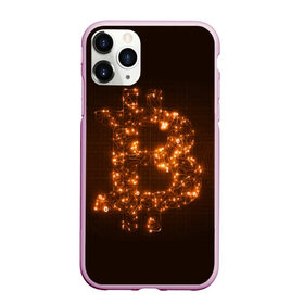 Чехол для iPhone 11 Pro Max матовый с принтом СВЕТЯЩИЙСЯ BITCOIN в Екатеринбурге, Силикон |  | bitcoin | btc | coin | биткоин | биткойн | валюта | деньги | криптовалюта | монета | платёжная система | технология