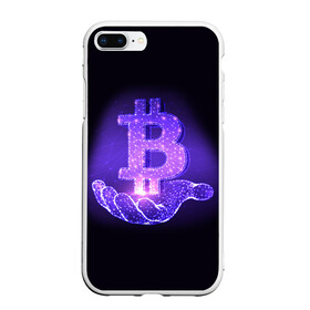 Чехол для iPhone 7Plus/8 Plus матовый с принтом BITCOIN IN HAND | БИТКОИН в Екатеринбурге, Силикон | Область печати: задняя сторона чехла, без боковых панелей | Тематика изображения на принте: bitcoin | btc | coin | биткоин | биткойн | валюта | деньги | криптовалюта | монета | платёжная система | технология