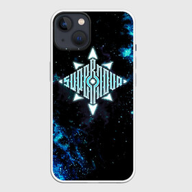 Чехол для iPhone 13 с принтом Supernova в Екатеринбурге,  |  | galaxy | space | stars | super | вселенная | звезда | калиграфия | каллиграфия | колиграфия | коллиграфия | космос | новая | сверх | супер