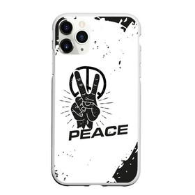 Чехол для iPhone 11 Pro матовый с принтом Peace | Мир (Z) в Екатеринбурге, Силикон |  | anarchy | hippies | peace | анархизм | анархия | два пальца | знак | знаки | любовь | мир | хиппи
