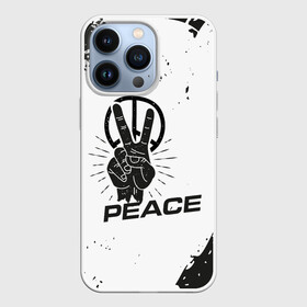 Чехол для iPhone 13 Pro с принтом Peace | Мир (Z) в Екатеринбурге,  |  | anarchy | hippies | peace | анархизм | анархия | два пальца | знак | знаки | любовь | мир | хиппи