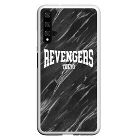 Чехол для Honor 20 с принтом REVENGERS | TOKYO в Екатеринбурге, Силикон | Область печати: задняя сторона чехла, без боковых панелей | Тематика изображения на принте: anime | baji | keisuke | tokyo revengers | valhalla | аниме | баджи | вальхалла | манга | мстители | токийские мстители | токио | тосва