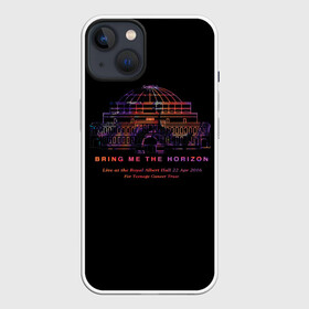 Чехол для iPhone 13 с принтом Live at the Royal Albert Hall   BMTH в Екатеринбурге,  |  | Тематика изображения на принте: bmth | bring me the horizon | альтернативный | бмт | бмтх | бмтш | брин | бринг | горизонт | достань для меня | дэткор | зе | метал | ми | рок | хоризон | электроник