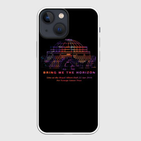 Чехол для iPhone 13 mini с принтом Live at the Royal Albert Hall   BMTH в Екатеринбурге,  |  | bmth | bring me the horizon | альтернативный | бмт | бмтх | бмтш | брин | бринг | горизонт | достань для меня | дэткор | зе | метал | ми | рок | хоризон | электроник