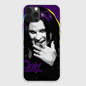 Чехол для iPhone 12 Pro Max с принтом Ozzy Osbourne, Оззи Осборн в Екатеринбурге, Силикон |  | black sabbath | hard rock | heavy metal | john michael osbourne | ozzy osbourne | джон майкл осборн | оззи осборн | хард рок | хеви метал