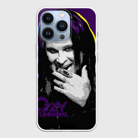 Чехол для iPhone 13 Pro с принтом Ozzy Osbourne, Оззи Осборн в Екатеринбурге,  |  | black sabbath | hard rock | heavy metal | john michael osbourne | ozzy osbourne | джон майкл осборн | оззи осборн | хард рок | хеви метал