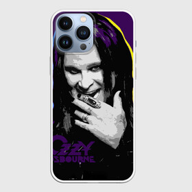 Чехол для iPhone 13 Pro Max с принтом Ozzy Osbourne, Оззи Осборн в Екатеринбурге,  |  | black sabbath | hard rock | heavy metal | john michael osbourne | ozzy osbourne | джон майкл осборн | оззи осборн | хард рок | хеви метал