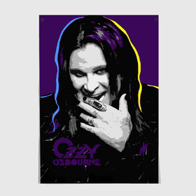 Постер с принтом Ozzy Osbourne, Оззи Осборн в Екатеринбурге, 100% бумага
 | бумага, плотность 150 мг. Матовая, но за счет высокого коэффициента гладкости имеет небольшой блеск и дает на свету блики, но в отличии от глянцевой бумаги не покрыта лаком | black sabbath | hard rock | heavy metal | john michael osbourne | ozzy osbourne | джон майкл осборн | оззи осборн | хард рок | хеви метал