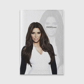Обложка для паспорта матовая кожа с принтом Ким Кардашьян  в Екатеринбурге, натуральная матовая кожа | размер 19,3 х 13,7 см; прозрачные пластиковые крепления | armenian | beautiful | celebrity | family | kardashian | kim kardashian | армянка | знаменитость | кардашьян | ким кардашьян | красивая | семейство
