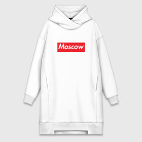 Платье-худи хлопок с принтом Moscow в Екатеринбурге,  |  | moscow | supreme | москва | супреме | суприм