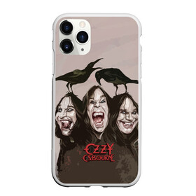 Чехол для iPhone 11 Pro матовый с принтом Ozzy Osbourne в Екатеринбурге, Силикон |  | black sabbath | hard rock | heavy metal | john michael osbourne | ozzy osbourne | джон майкл осборн | оззи осборн | хард рок | хеви метал