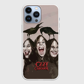 Чехол для iPhone 13 Pro Max с принтом Ozzy Osbourne в Екатеринбурге,  |  | black sabbath | hard rock | heavy metal | john michael osbourne | ozzy osbourne | джон майкл осборн | оззи осборн | хард рок | хеви метал